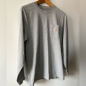 Carhartt LOOSE FIT HEAVYWEIGHT LONG-SLEEVE POCKET T-SHIRT size medium